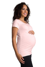 Load image into Gallery viewer, Blush Crew Maternity Top
