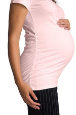 Load image into Gallery viewer, Blush Crew Maternity Top
