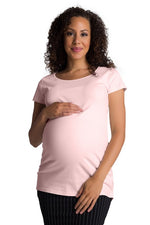 Load image into Gallery viewer, Blush Crew Maternity Top
