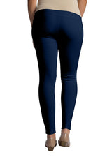 Load image into Gallery viewer, Navy Skinny Maternity Pants

