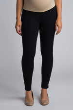 Load image into Gallery viewer, Black Skinny Maternity Pants
