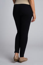 Load image into Gallery viewer, Black Skinny Maternity Pants
