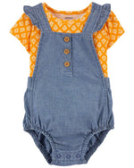 Load image into Gallery viewer, Sunshine Damask Denim Set
