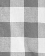Load image into Gallery viewer, Grey Buffalo Check Romper
