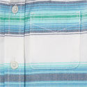 Load image into Gallery viewer, Blues &amp; Greens Button Up Toddler Shirt
